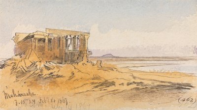 Maharraka, 7-15 Uhr, 14. Februar 1867 (462) von Edward Lear